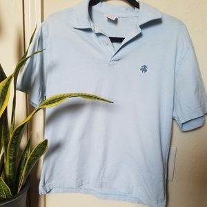 Brooks Brothers light blue collared shirt